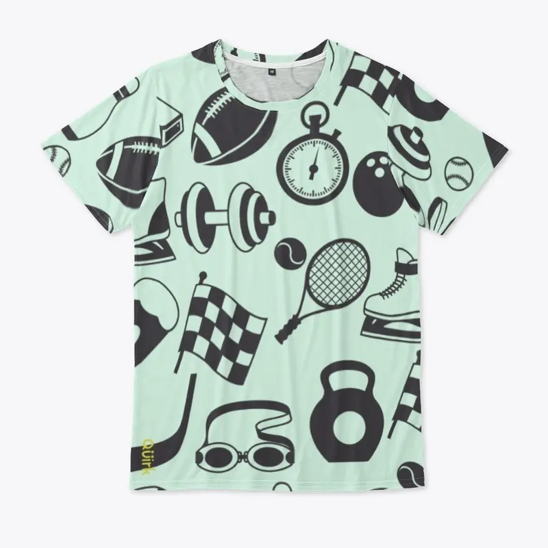 Qüirk All-Over Print Unisex Tee T-shirt